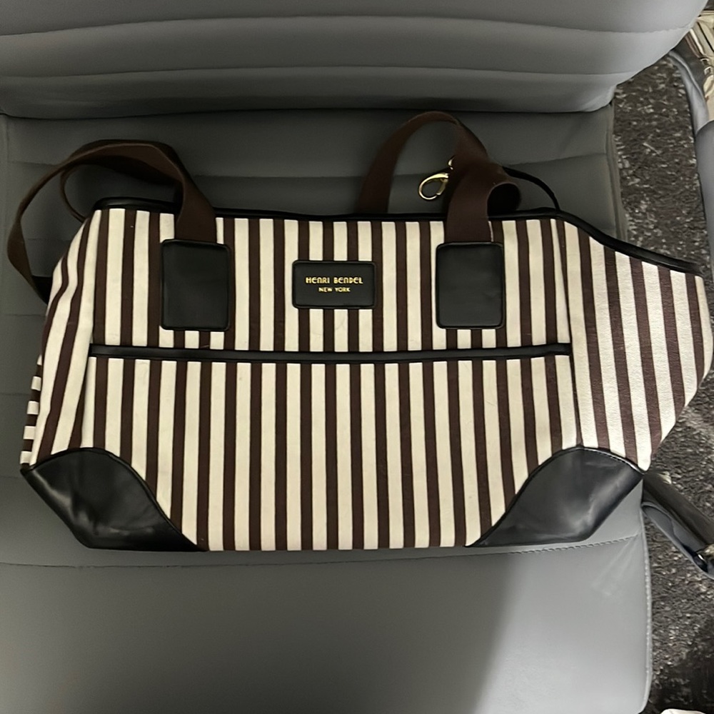Henri Bendel dog carrier